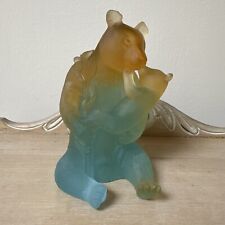 Daum Pate de Verre Panda Loves No. 153 for sale  Shipping to South Africa