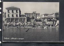 Cartolina bellaria alberghi usato  Italia