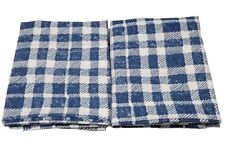 Blue white plaid for sale  Shipping to Ireland