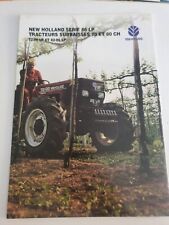 Occasion, Rare Prospectus Brochure Tracteur Tractor Traktor New  Holland Serie 86 LP d'occasion  Wasselonne