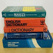 English dictionary thesaurus for sale  HOVE