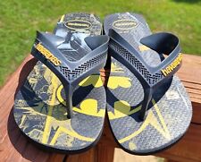 Sandálias chinelos Havaianas masculinas Batman tamanho 3Y/4Y tanga chinelos praia comprar usado  Enviando para Brazil