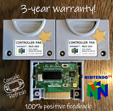 Pacote de controle Nintendo N64/cartão de memória atualizado em FRAM salva permanentemente confiável comprar usado  Enviando para Brazil