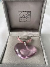 Lalique pink double for sale  DUNFERMLINE