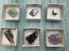 Colección de 6 minerales de roca, colección de roca segunda mano  Embacar hacia Mexico