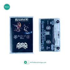 Fita cassete Blasphemy Gods Of War (1993) JL America metal preto raro TESTADO comprar usado  Enviando para Brazil