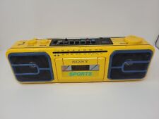 Sony Sports CFS-950 Boombox AM/FM Radio Casette Reproductor Funciona con Problemas, usado segunda mano  Embacar hacia Argentina