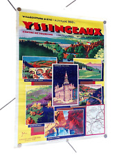 Ancienne affiche tourisme d'occasion  Yssingeaux