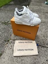 Louis Vuitton Textile And Suede Grey 1a998d Sneakers Size: 8 / Fits Size  Uk9