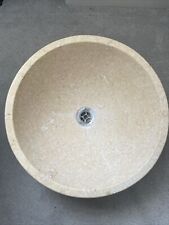 Stone basin 405mm for sale  LONDON