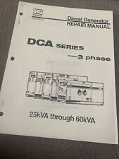 MQ Power Diesel Generator Repair Manual DCA Series 3 Phase 25kVA To 60kVA Shop for sale  Shipping to South Africa