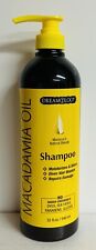Dreamology ~ Moisturizing & Repairing Shampoo with Macadamia Oil 32 fl oz, used for sale  Shipping to South Africa