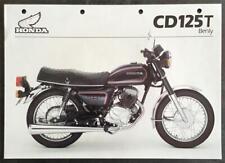 Honda cd125t benly for sale  LEICESTER