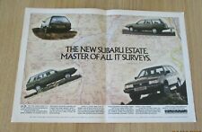 Subaru estates 1985 for sale  STOKE-ON-TRENT