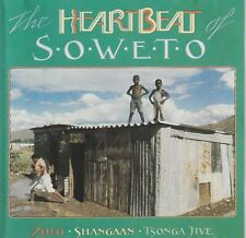 The Heartbeat of Soweto Zulu. Shangaan. Disco digital Tsonga Jive 12 músicas Koch, usado comprar usado  Enviando para Brazil