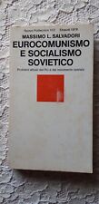 Massimo salvadori eurocomunism usato  Busseto