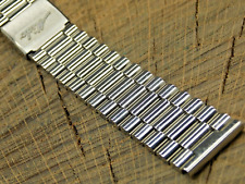 Pulseira de relógio Mido vintage aço inoxidável fecho de implantação 18 mm nova na caixa não usada comprar usado  Enviando para Brazil