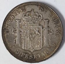 1895 spain silver for sale  BASINGSTOKE