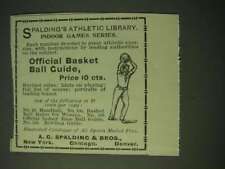 1900 A.G. Spalding Guia Oficial de Bolas de Cesta Anúncio - Biblioteca Atlética de Spalding comprar usado  Enviando para Brazil