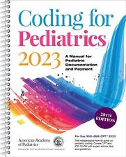 Codificación para pediatría 2023: un manual para documentación y pago pediátrico segunda mano  Embacar hacia Mexico