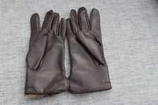 Brown faux leather for sale  NORTHALLERTON
