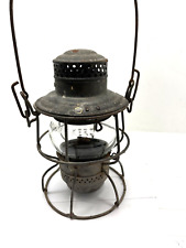 Antiga lanterna de ferrovia de vidro Adlake Kero Atchison Topeka Santa Fe Railway 2-40, usado comprar usado  Enviando para Brazil