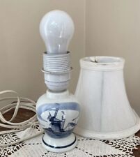Delft holland lamp for sale  Wayland