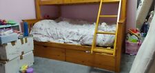 Used, triple sleeper bunk bed with Mattresses for sale  Shipping to South Africa