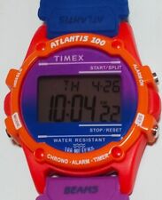 TIMEX × BEAMS Atlantis 100 relógio digital quartzo multicolorido estado perfeito comprar usado  Enviando para Brazil