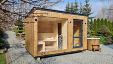Nowoczesna Sauna ogrodowa zewnętrzna 350x250x260- PRODUCENT na sprzedaż  PL