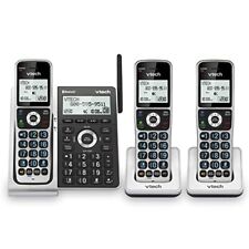 VTech VS306-3 DECT 6.0 3 aparelhos telefone residencial sem fio 3 aparelhos, prata/preto comprar usado  Enviando para Brazil