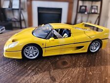 Ferrari F50 Burago escala 1:18, amarela comprar usado  Enviando para Brazil