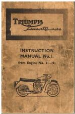 Triumph 350cc twenty for sale  MANSFIELD