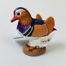SAFARI LTD WINGS OF WILD MANDARIN DUCK SOLID PLASTIC REALISTIC TOY ANIMAL FIGURE for sale  Shipping to South Africa