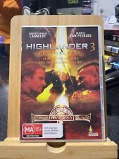 DVD Highlander 3 - The Sorcerer - Christopher Lambert (Region All, 1994), usado comprar usado  Enviando para Brazil