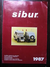 Catalogue sibur 1987 d'occasion  Quimper