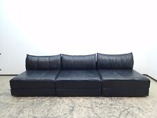 De Sede ds 19 sofá modular sofá de diseño vintage rareza sofá de cuero auténtico #0531 segunda mano  Embacar hacia Argentina