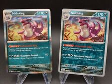 NIDOKING 034/165 - Holo/Holo Inverso Lote de 2 - Pokémon Escarlata y Violeta 151 Casi Nuevo segunda mano  Embacar hacia Argentina