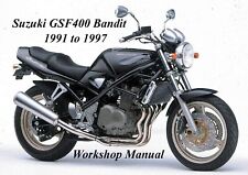 SUZUKI GSF400 BANDIT 1991 to 1997 WORKSHOP MANUAL - PDF Files for sale  Shipping to South Africa