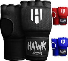 Luvas internas acolchoadas Hawk gel de treinamento elástico envoltórios para as mãos para boxe, P/M - par comprar usado  Enviando para Brazil