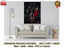 The Vampire Diaries TV elenco pôster grande impressão arte presente A0 A1 A2 A3 A4 Maxi comprar usado  Enviando para Brazil