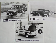 Usado, Fotografia Dacia Duster 4 x 4 GLX Walker Truckman dossel imprensa x 3 década de 1980 comprar usado  Enviando para Brazil