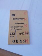 Fahrkarte bubenreuth 1978 gebraucht kaufen  Freilassing