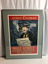 George crionas wall for sale  Las Vegas
