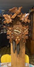 Used, Vintage Rare Hand Paint Flowers Cuckoo Clock.    Germany for sale  Shipping to South Africa