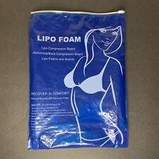 Placa de compressão Lipo espuma pós cirurgia placa abdominal lipoaspiração preta comprar usado  Enviando para Brazil