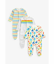 Mothercare sleepsuits rainbow for sale  SUDBURY