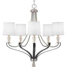 nickel five light chandelier for sale  Terre Haute