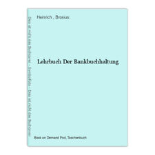 Lehrbuch bankbuchhaltung heinr gebraucht kaufen  Ohlsbach
