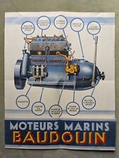 Brochure moteurs marins d'occasion  Mont-de-Marsan